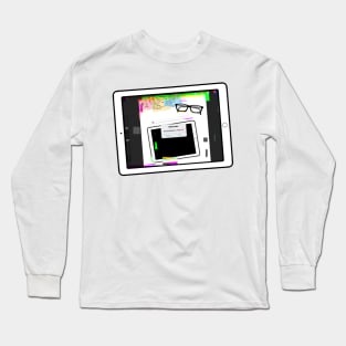 Social Media is Fake Long Sleeve T-Shirt